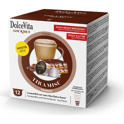 Dolce Vita Κάψουλες Latte Tiramisu Συμβατές με Μηχανή Dolce Gusto 12τμχ