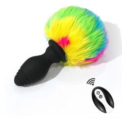 Kinksters Rabbit Πρωκτική Σφήνα Ασύρματη με Δόνηση 7.5cm
