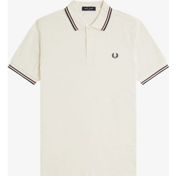 Fred Perry Ανδρική Μπλούζα Polo Κοντομάνικη Μπεζ M3600-84