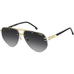 Carrera CA1087/S RHL/9O Γυαλιά Ηλίου Aviator Μεταλλικά Μαύρο Χρυσό με Μπεζ Φακό