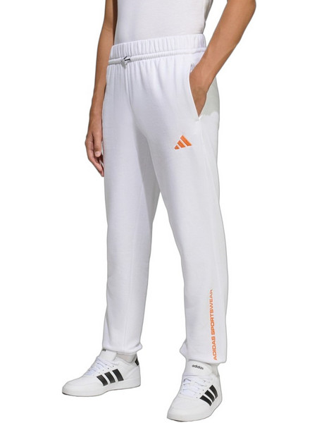 Adidas Παιδικό Παντελόνι Φόρμας Λευκό KG7390