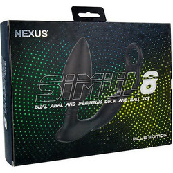 Nexus Stimul 8 Πρωκτική Σφήνα Ασύρματη με Δόνηση 14cm Μαύρη