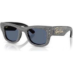 Ray-Ban RB4940BP 686580 Γυναικεία Γυαλιά Ηλίου Τετράγωνα Κοκάλινα Μαύρα με Μαύρο Φακό