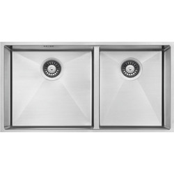 Macart StaR/10 U-200 2B Υποκαθήμενος Νεροχύτης Inox Σατινέ 85x43cm