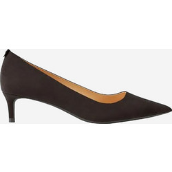 Michael Kors Alina Γόβες Suede με Λεπτό Χαμηλό Τακούνι Σοκολατί 40R3ALMP1S-251