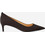 Michael Kors Alina Γόβες Suede με Λεπτό Χαμηλό Τακούνι Σοκολατί 40R3ALMP1S-251