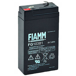 Fiamm FG10381 Μπαταρία VRLA-AGM 6V 3.8Ah