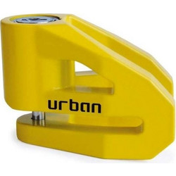 Urban UR208Y Κλειδαριά Δισκόφρενου Μηχανής 10mm Κίτρινη