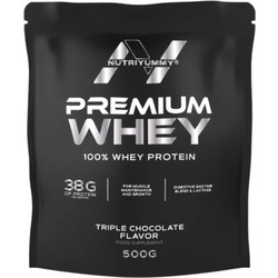 NutriYummy Premium Whey Triple Chocolate Πρωτεΐνη Ορού Γάλακτος Γράμμωσης 500gr