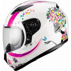 Faseed FSD 815 Flower Multicolor Κράνος Μηχανής Full Face