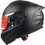 Pilot Helmets Spyder Matt Black Κράνος Μηχανής Flip-Up 1550gr