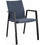 Kare Design Odeon Καρέκλα Κήπου Αλουμινίου Μαύρη 0663599