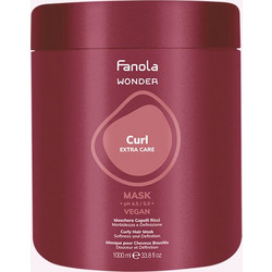 Fanola Wonder Curl Extra Care Μάσκα Μαλλιών για Επανόρθωση για Σγουρά Μαλλιά 1lt