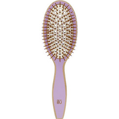 Ilu Bamboo Medium Wild Lavender Βούρτσα Μαλλιών για Ξεμπέρδεμα Μωβ