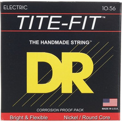 DR Strings Tite-Fit JH-10 Σετ 6 Χορδές Ηλεκτρικής Κιθάρας Nickel Plated Steel 10-56"