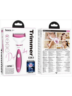 Hoco Trimmer Μηχανή Γυναικεία Προσώπου Σώματος & Ευαίσθητης Περιοχής HP80