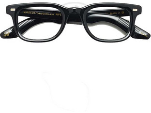 Moscot KLUTZ Ανδρικός Σκελετός Γυαλιών Οράσεως Κοκάλινος Μαύρος