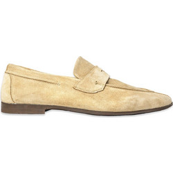 Philippe Lang Ανδρικά Μοκασίνια Loafers Καστόρινα Μπεζ 7177128C