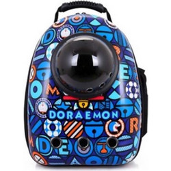 Glee Doraemon Σακίδιο Πλάτης Μεταφοράς Γάτας Μπλε 30x25x42cm