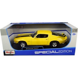 Maisto Special Edition 1971 Chevrolet Camaro Yellow