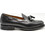 Berwick Ανδρικά Μοκασίνια Loafers Δερμάτινα Μαύρα 4340