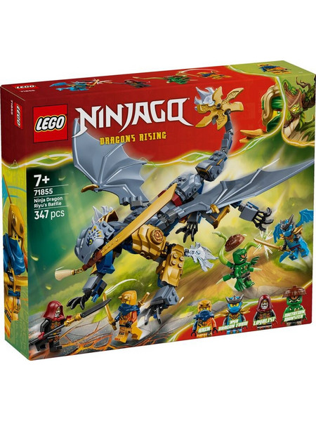 Lego Ninjago Ninja Dragon Riyu's Battle για 7+ Ετών 71855