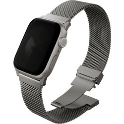Uniq Dante Pro Λουράκι Μεταλλικό Silver (Apple Watch 42 / 44 / 45mm)