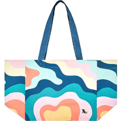 Dock & Bay Everyday Υφασμάτινη Τσάντα Θαλάσσης Ώμου Μπλε 19x39cm DB-8167