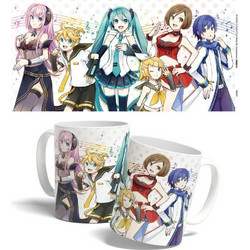 POPbuddies Hatsune Miku Vocaloid Group Mug