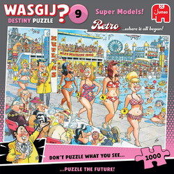 Puzzle Jumbo Wasgij Retro Super Models 1000 Κομμάτια
