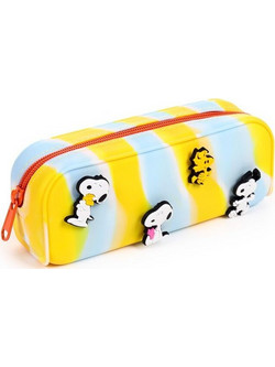 Puckator Snoopy Κασετίνα Βαρελάκι Πολύχρωμη PCASE110