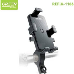 Green Lyca G1186 Βάση Κινητού Μηχανής με Ρυθμιζόμενο Βραχίονα για Τιμόνι