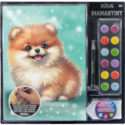 Nice Group Diamantiny Ιταλικό Σπιτζ Καμβάς Diamond Painting Kit 96126