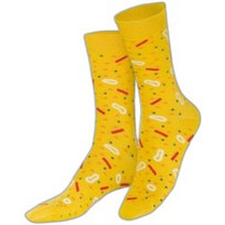 Eat My Socks Ισπανική Παέγια Ανδρικές Κάλτσες Ψηλές με Σχέδια Πολύχρωμες EMSNCRSPPA