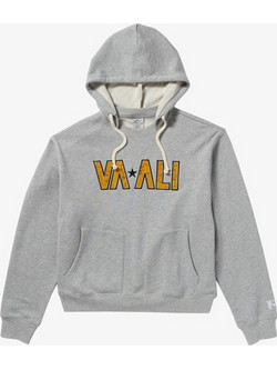 RVCA Ανδρικό Φούτερ με Κουκούλα & Τσέπες Γκρι 23A413500-HGR