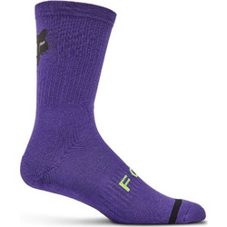 Fox Racing Ανδρικές Κάλτσες Ψηλές με Σχέδια Μωβ 36563-443