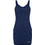 Guess Stella Mini Καλοκαιρινό Καθημερινό Φόρεμα Ριπ Navy Μπλε V6GK11K3181-G7JX