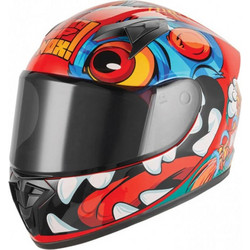 NOX N731 Scrappy Multicolor Red Κράνος Μηχανής Full Face 1250gr