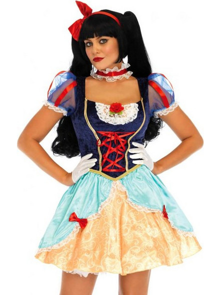 Leg Avenue Lolita Snow White Sexy Στολή Χιονάτη Πολύχρωμη 5313202021924