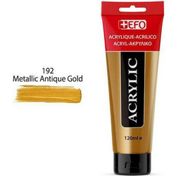 EFO 192 Metallic Antique Gold Ακρυλικό Χρώμα Ζωγραφικής 120ml