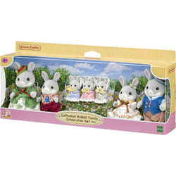 Sylvanian Families Cottontail Rabbit Family Celebration Set