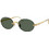 Ray-Ban RB3929 00171 Γυαλιά Ηλίου Στρογγυλά Μεταλλικά Χρυσά με Πράσινο Φακό