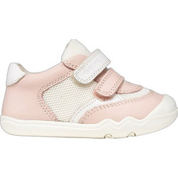 Geox Παιδικά Sneakers Μπεζ Σομόν B6563A08514C8W1Z
