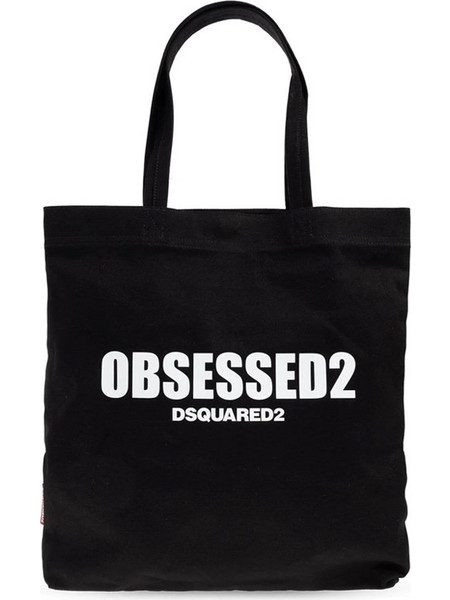 Dsquared2 Ανδρική Τσάντα Χειρός Μαύρη SPM0096003000012124