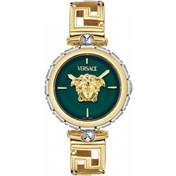 Versace Medusa Γυναικείο Ρολόι με Χρυσό Μεταλλικό Μπρασελέ VE0B00325