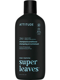 Attitude Super Leaves Eukalyptus & Sage Φυτικό Σαμπουάν & Conditioner για Επανόρθωση 415ml