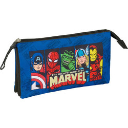 Safta The Avengers Κασετίνα με 3 Θήκες Πολύχρωμη S4313683