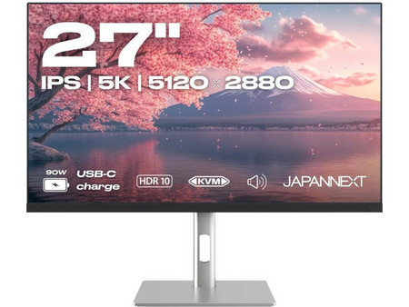 JAPANNEXT JN-IPS275K-HSPC9 IPS HDR Monitor 27" 5120x2880 5K 60Hz 8ms