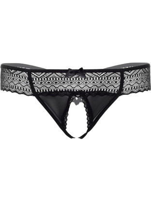 Daring Intimates Roxanne Γυναικείο Sexy String Αυτοκινήτου Μαύρο 76024