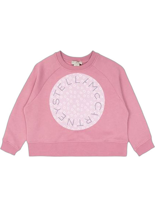 Stella McCartney Παιδικό Φούτερ Ροζ FW25-26